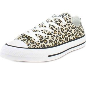 Brand new converse, leopard print, size 9.
